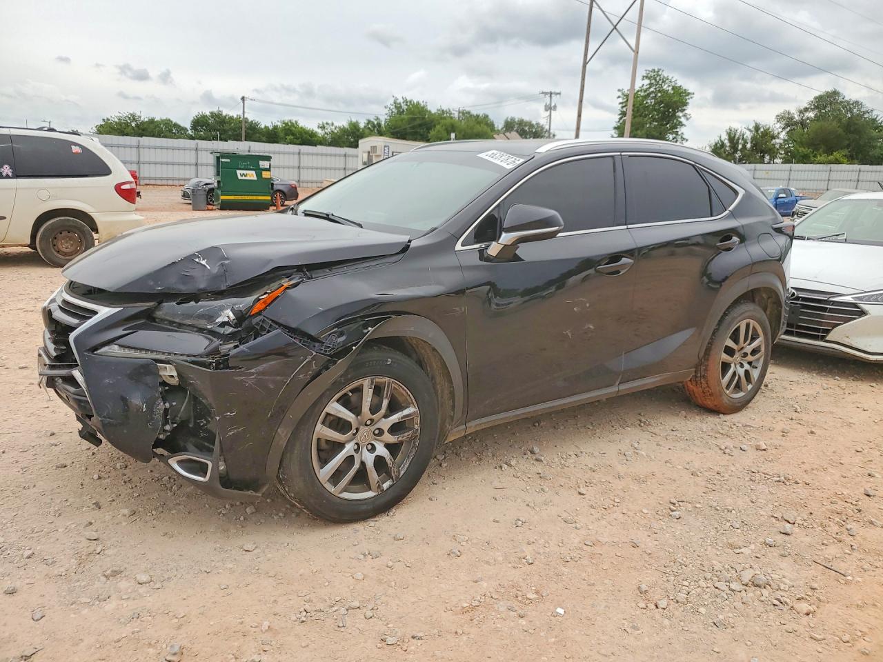 2016 Lexus NX 200t, VIN JTJYARBZ1G2045265 — Front end