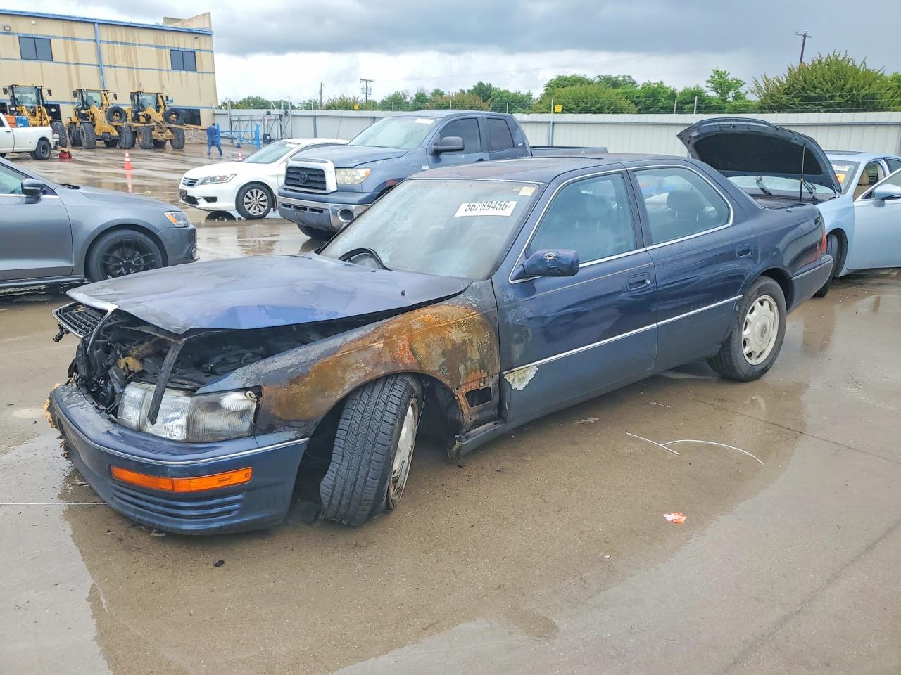 1993 Lexus LS 400, VIN JT8UF11EXP0162744 — Burn