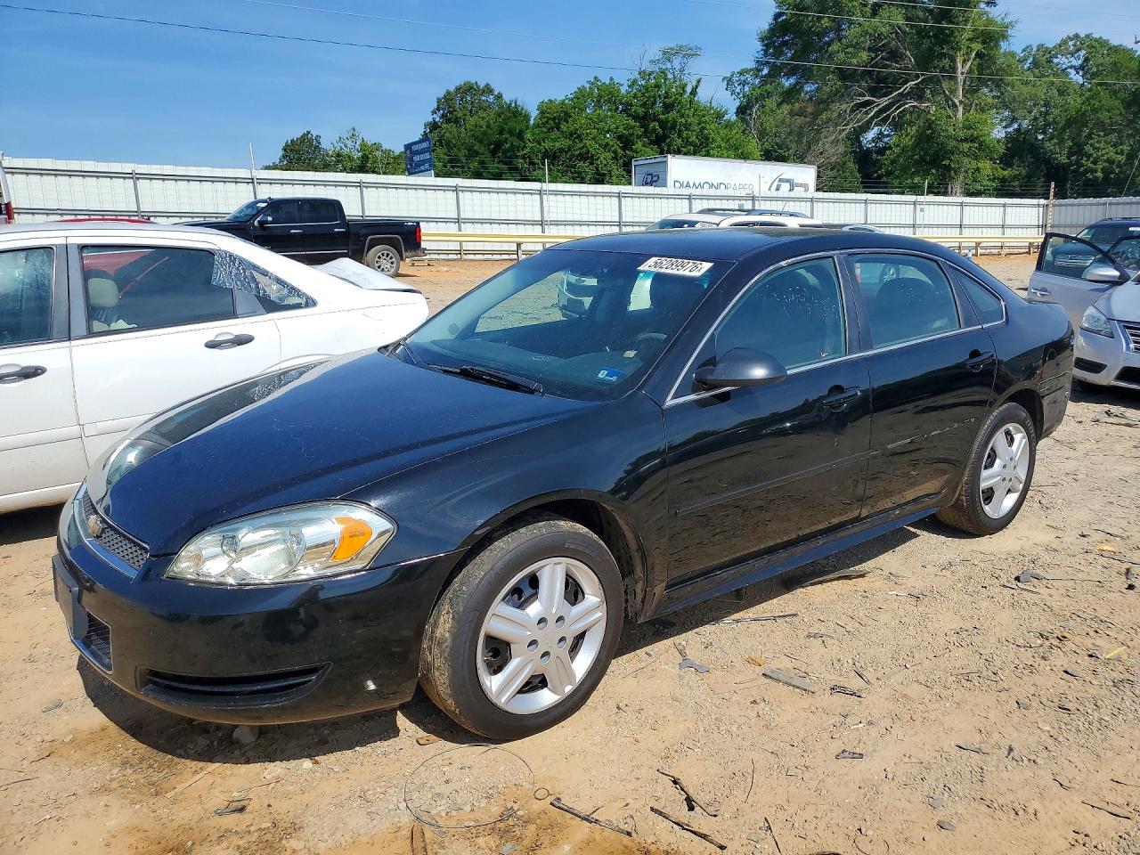 2015 Chevrolet Impala Police Police, VIN 2G1WD5E31F1158447 — Rear end