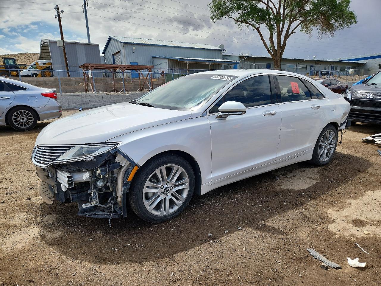 2014 Lincoln MKZ Hybrid, VIN 3LN6L2LU7ER814760 — Water / flood