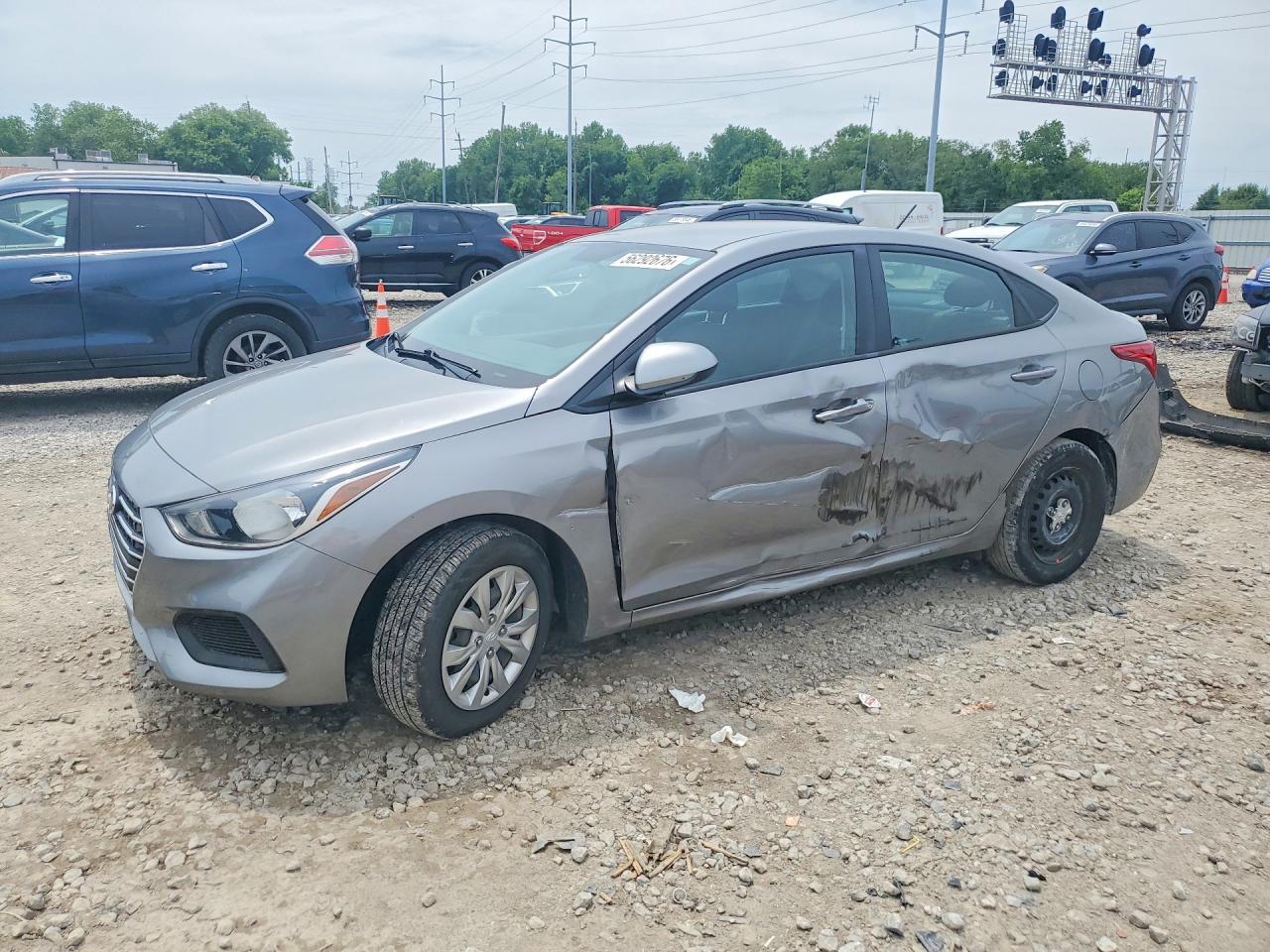 2022 Hyundai Accent SE, VIN 3KPC24A61NE155964 — Side