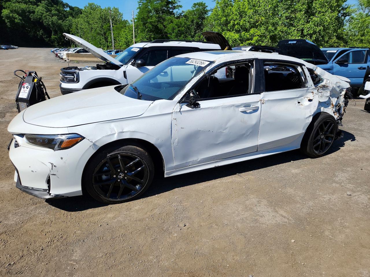 2026 Honda Civic Sport, VIN 2HGFE4F89TH314831 — Крыша
