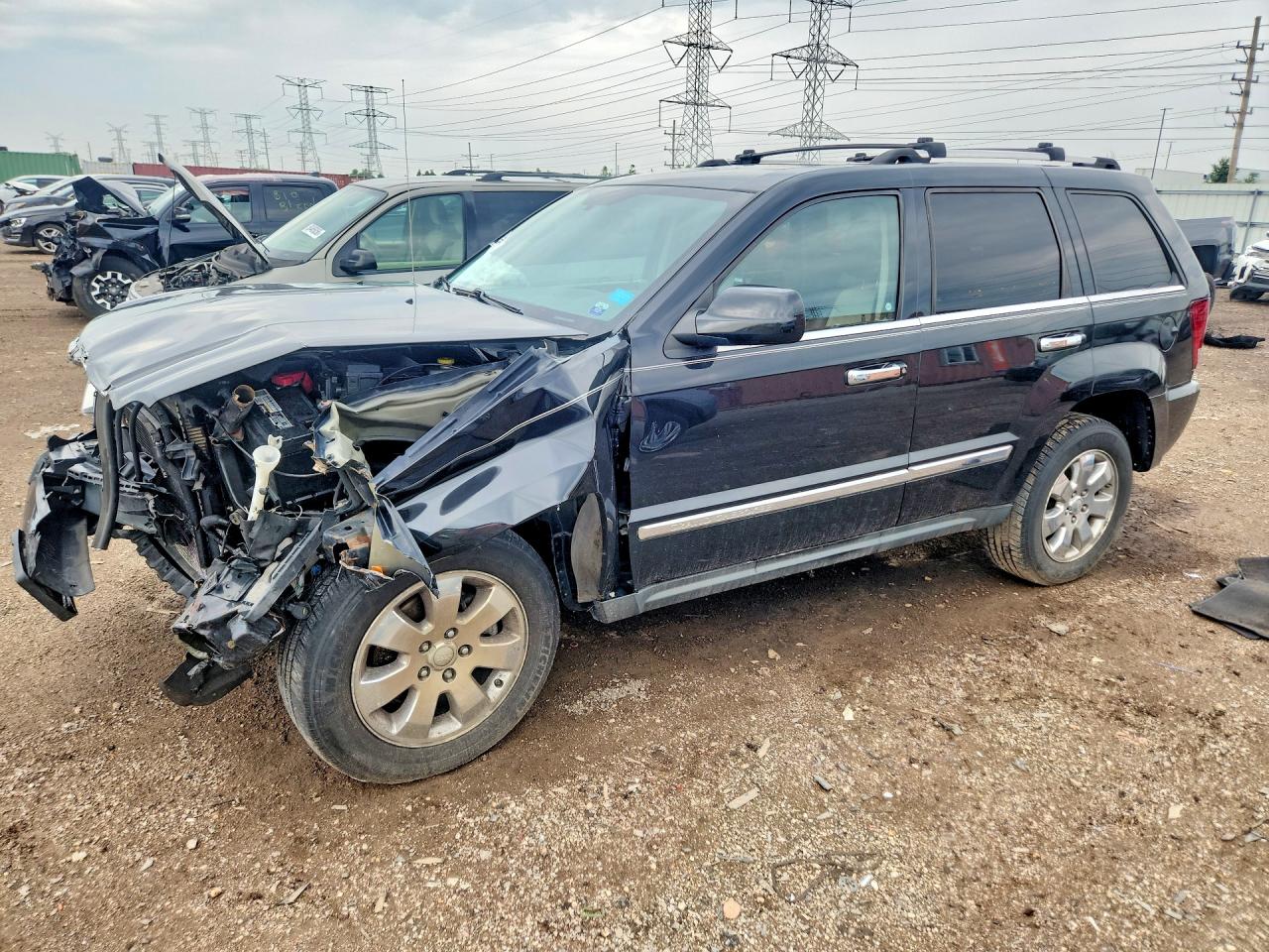 2010 Jeep Grand Cherokee Limited, VIN 1J4RR5GT7AC107762 — Front end