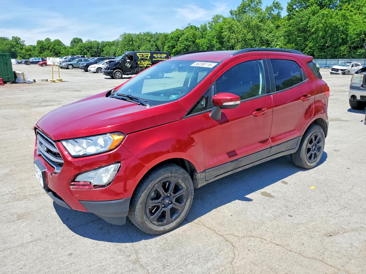 2019 Ford EcoSport SE, VIN MAJ6S3GL5KC263291 — Front end