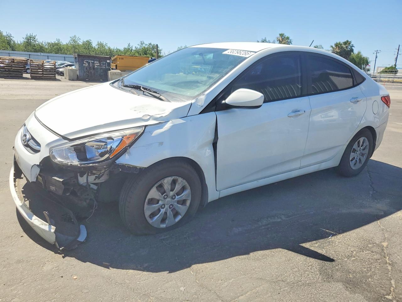 2015 Hyundai Accent GLS, VIN KMHCT4AEXFU935920 — Front end