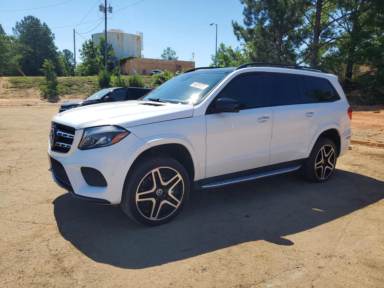 2018 Mercedes-Benz GLS 550, VIN 4JGDF7DE8JB025194 — Minor dents and scratches