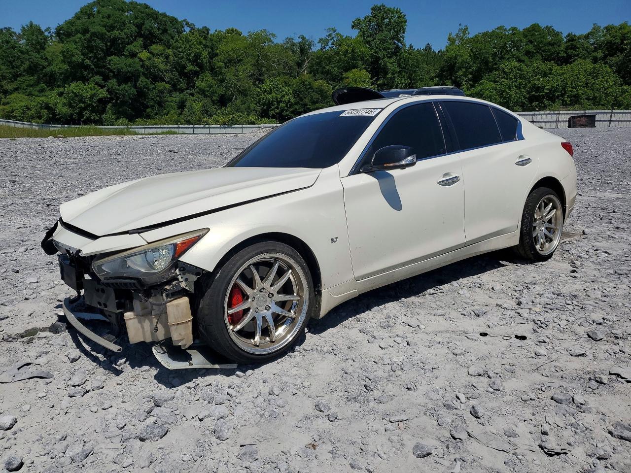 2014 Infiniti Q50 Sport, VIN JN1BV7AR6EM706859 — Rollover
