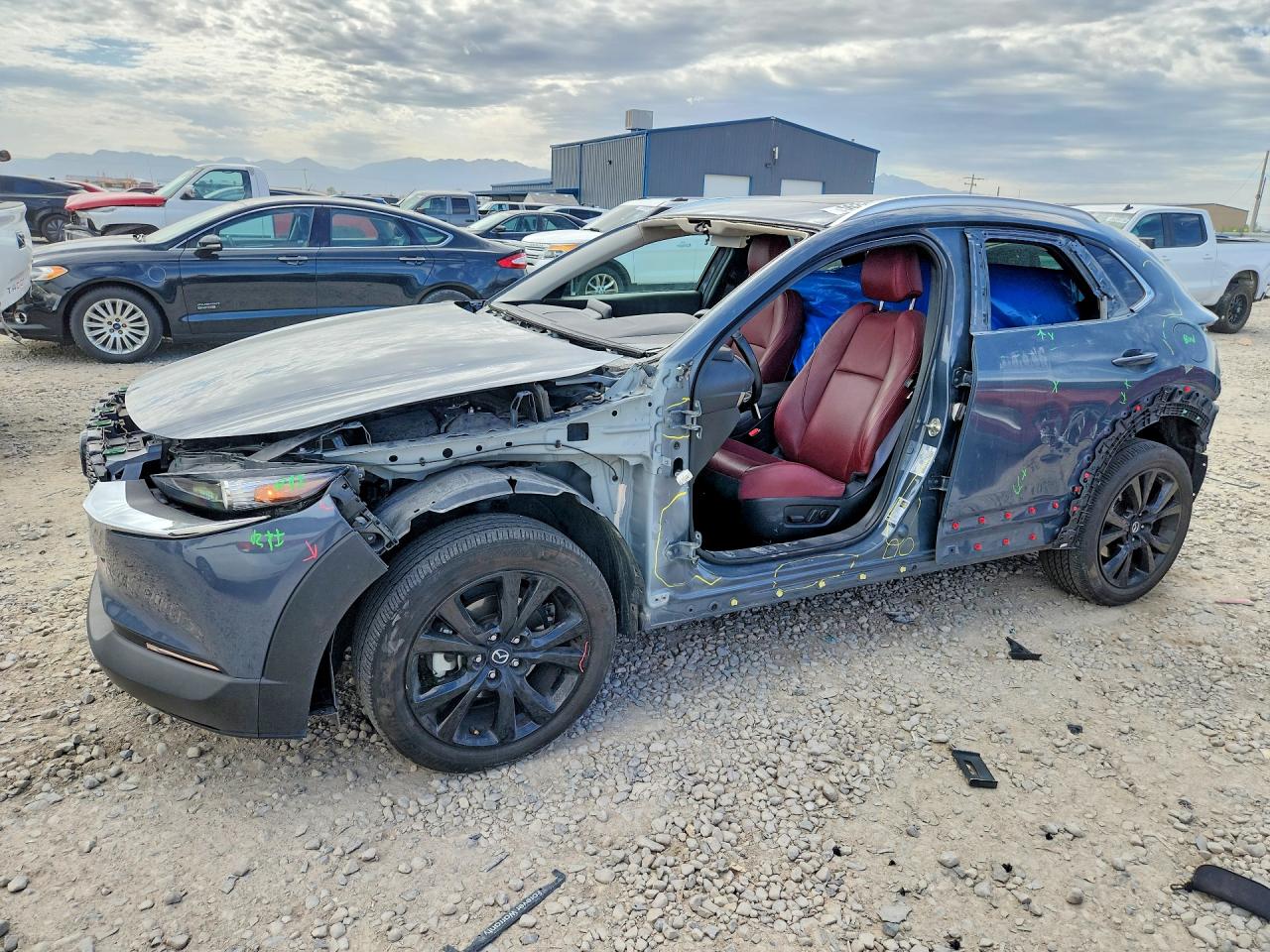 2023 Mazda CX-30 S Preferred, VIN 3MVDMBCM5PM540448 — Rear end
