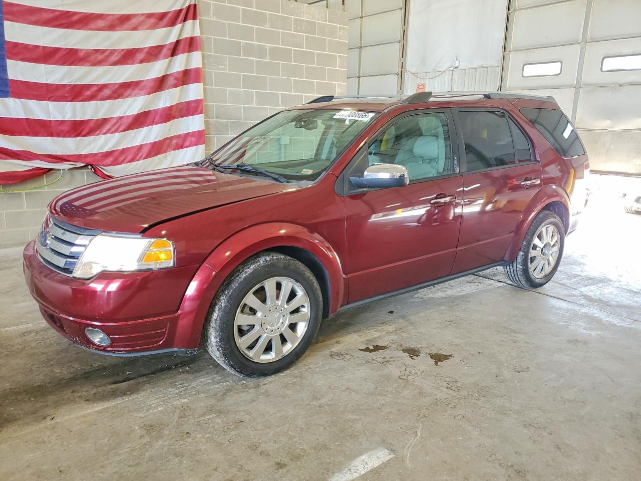 2008 Ford Taurus X Limited, VIN 1FMDK03W18GA01135 — Rear end