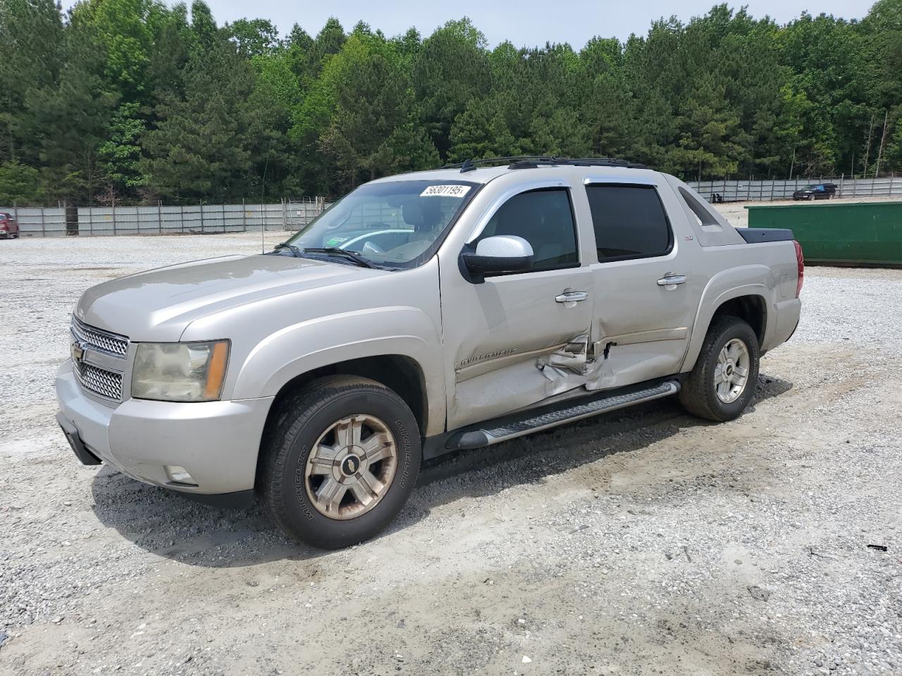 2007 Chevrolet Avalanche 3LT, VIN 3GNFK12307G238297 — Side