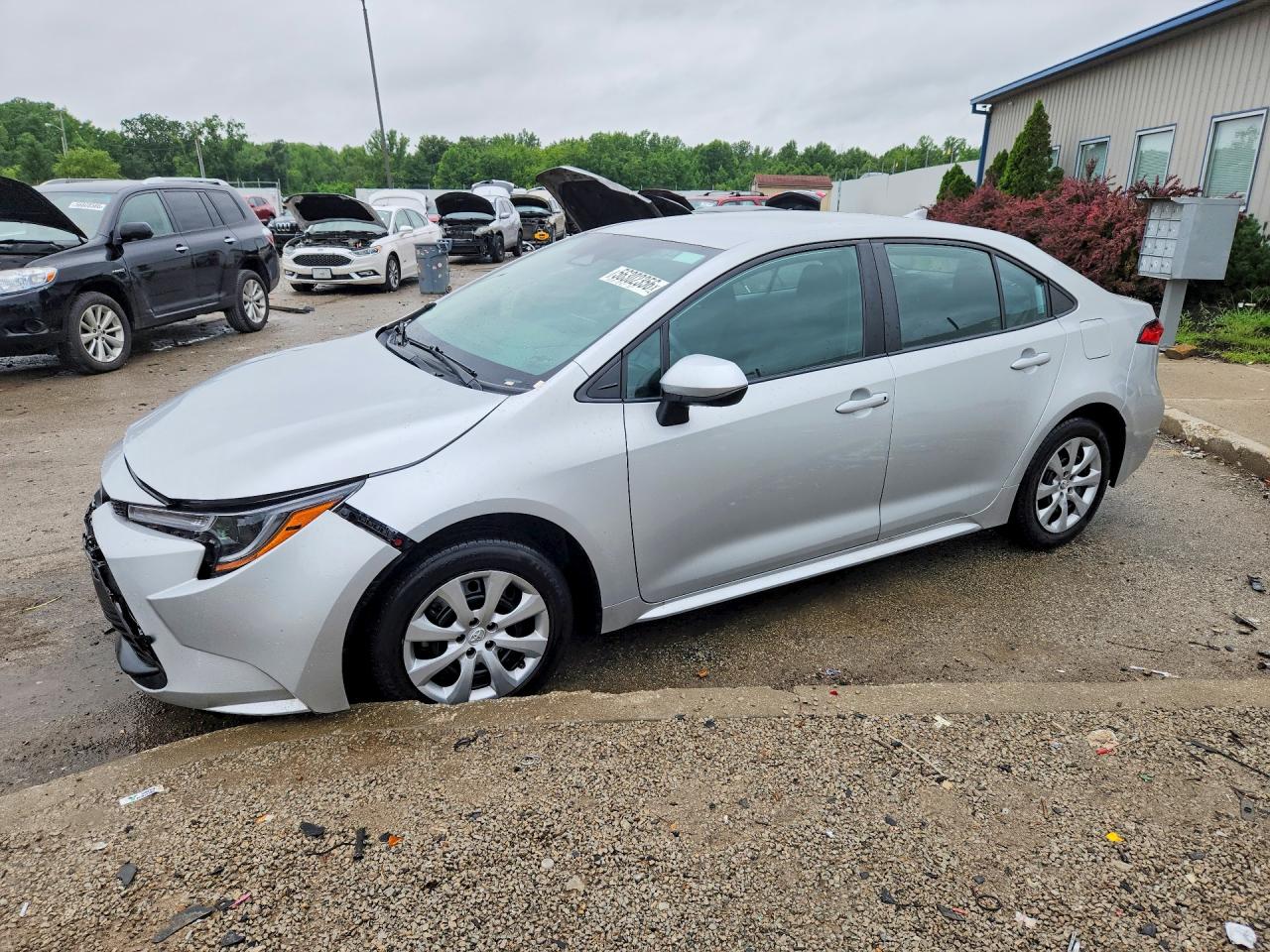 2023 Toyota Corolla LE, VIN 5YFB4MDE9PP066945 — Front end