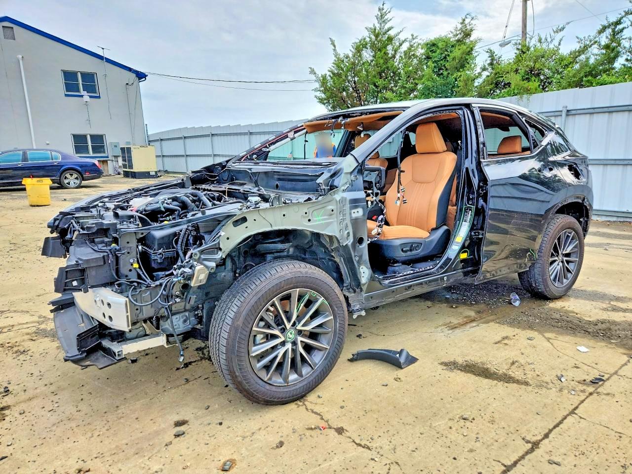 2023 Lexus NX 350 Premium, VIN 2T2GGCEZ2PC025173 — Partial repair