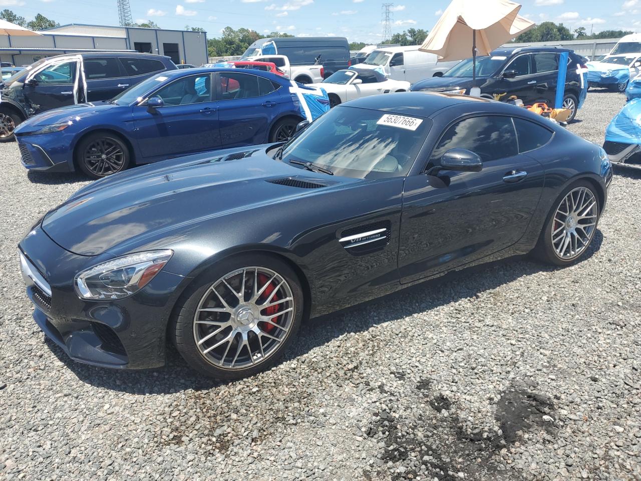 2016 Mercedes-Benz AMG GT S, VIN WDDYJ7JA1GA004665 — Water / flood