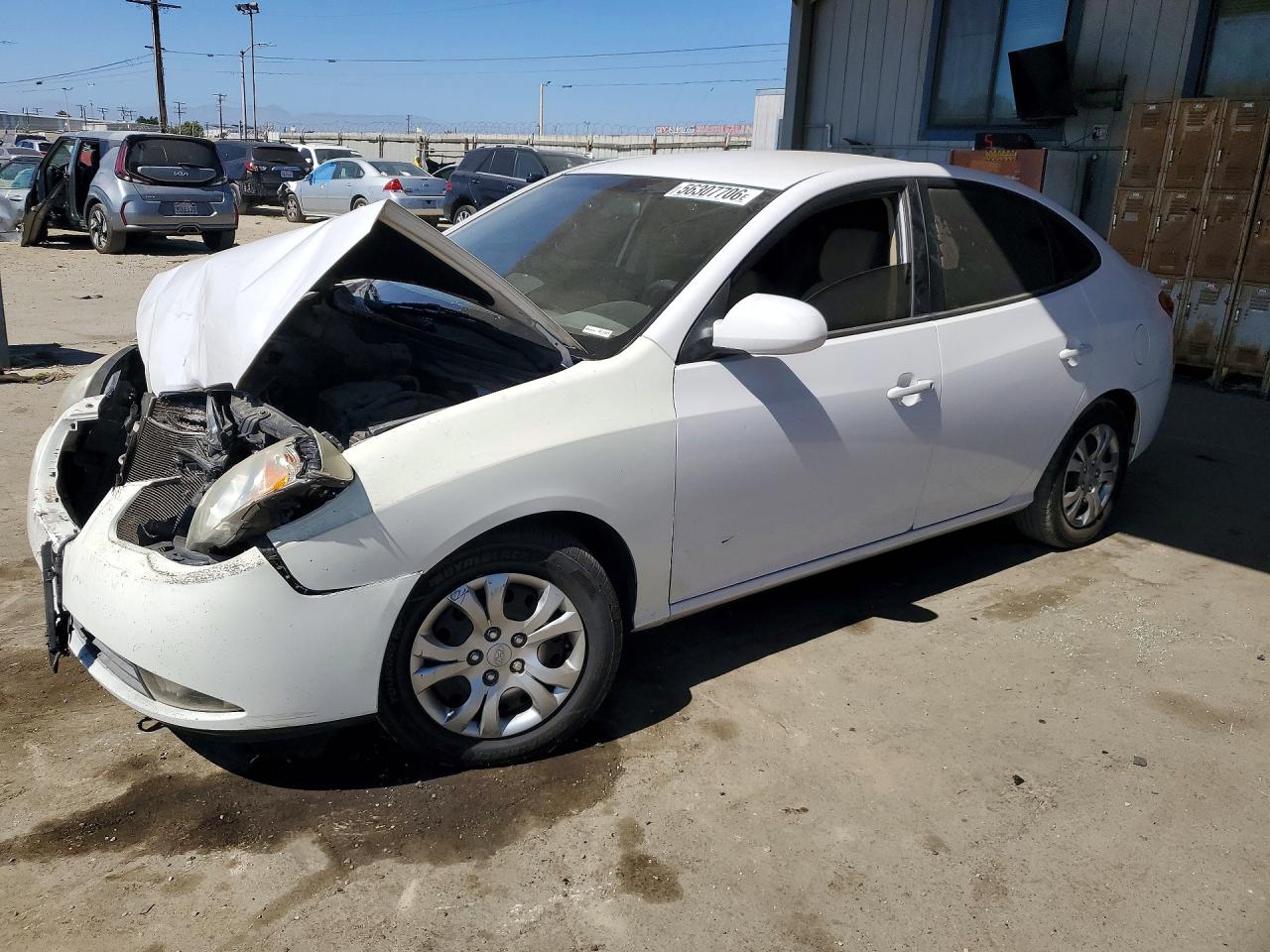 2010 Hyundai Elantra GLS, VIN KMHDU4AD5AU139691 — Front end