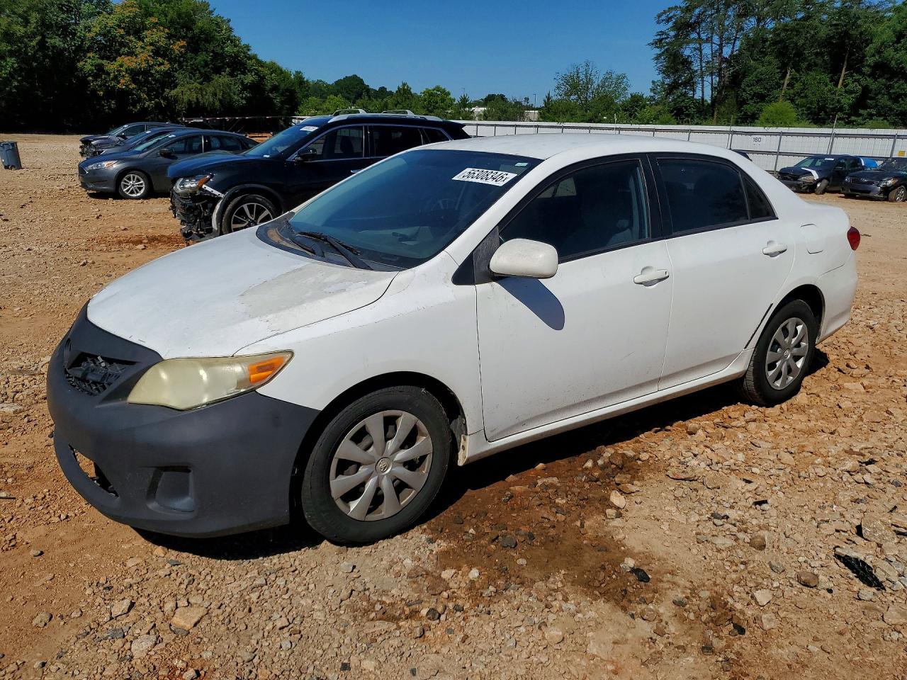 2011 Toyota Corolla LE, VIN JTDBU4EE0B9146647 — Front end