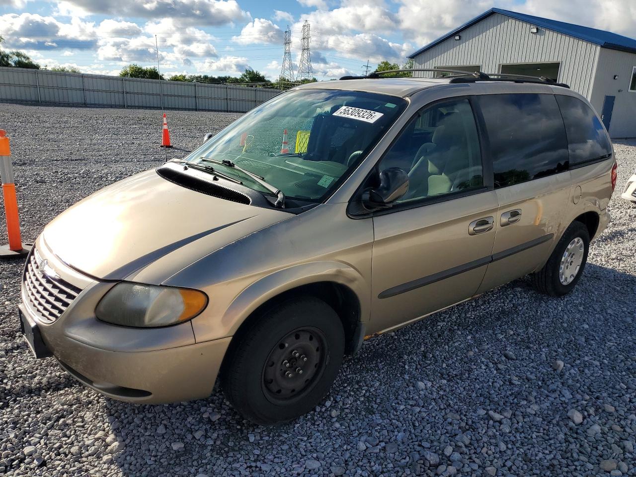 2003 Chrysler Voyager LX, VIN 1C4GJ45393B114951 — Зад