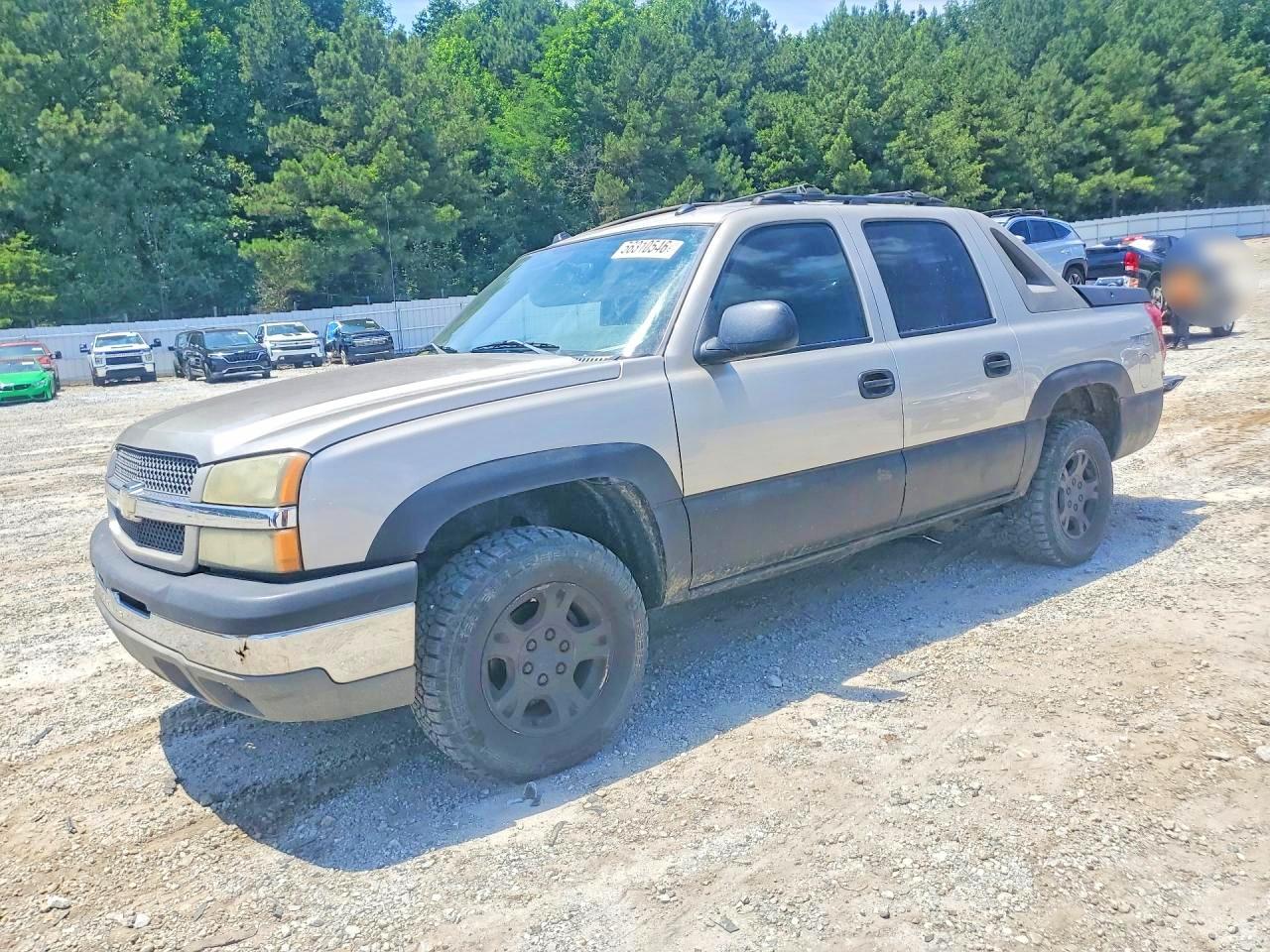 2004 Chevrolet Avalanche Z71, VIN 3GNEK12T44G220294 — Burn