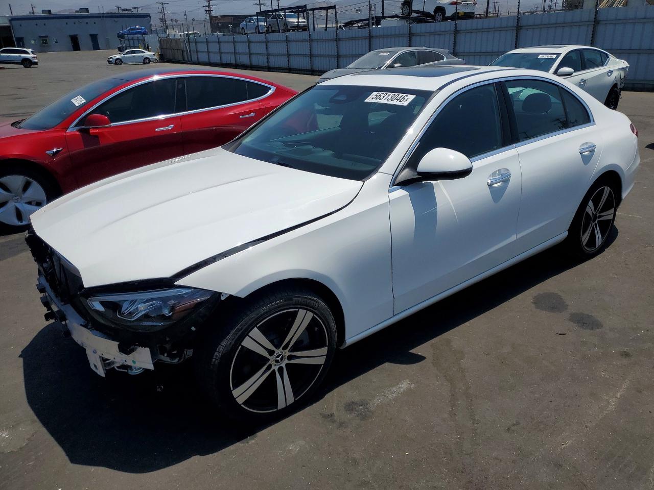 2025 Mercedes-Benz C 300, VIN W1KAF4HBXSR258434 — Перед