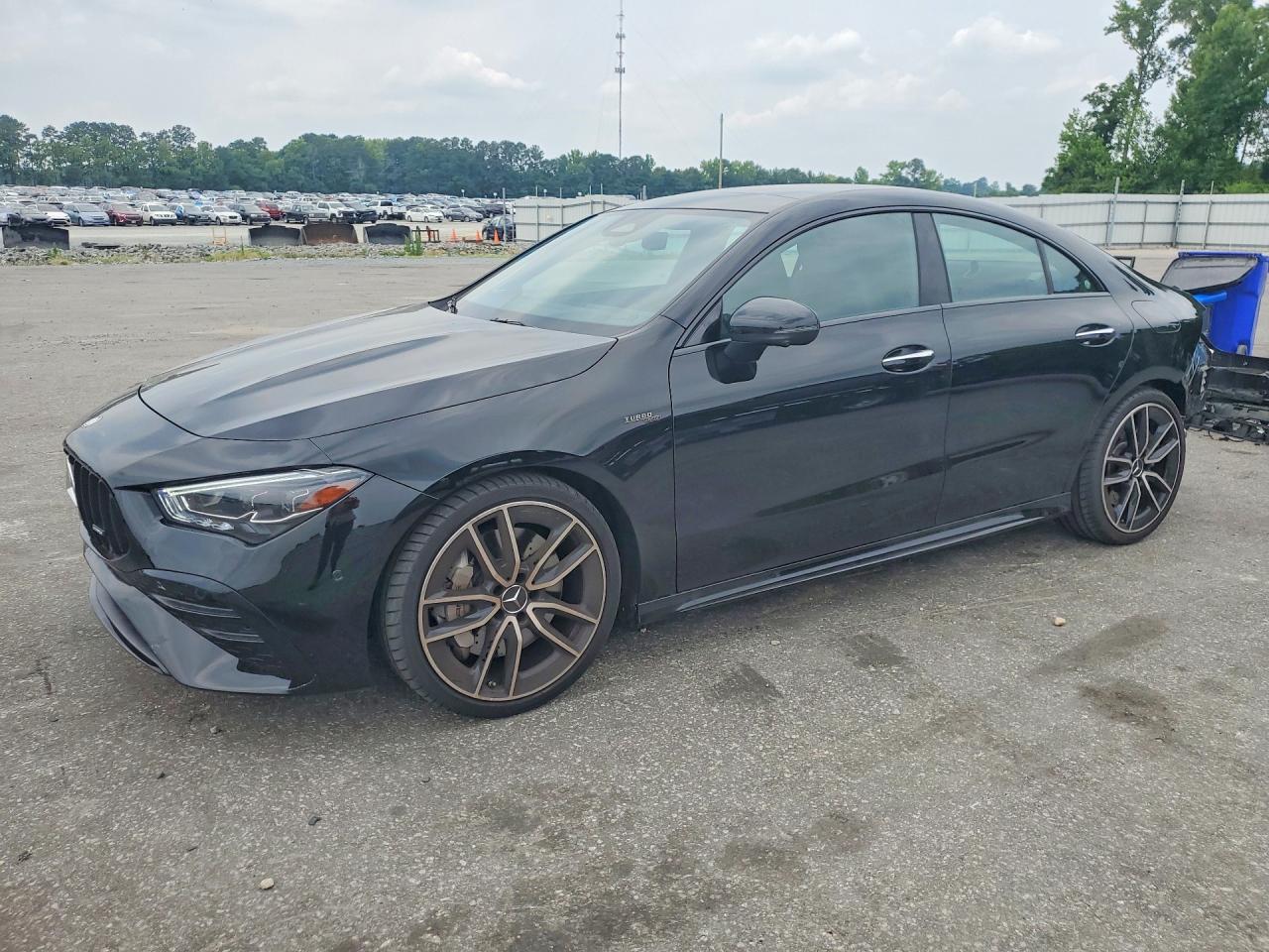2025 Mercedes-Benz CLA 35 AMG, VIN W1K5J5BB1SN524879 — Rear end