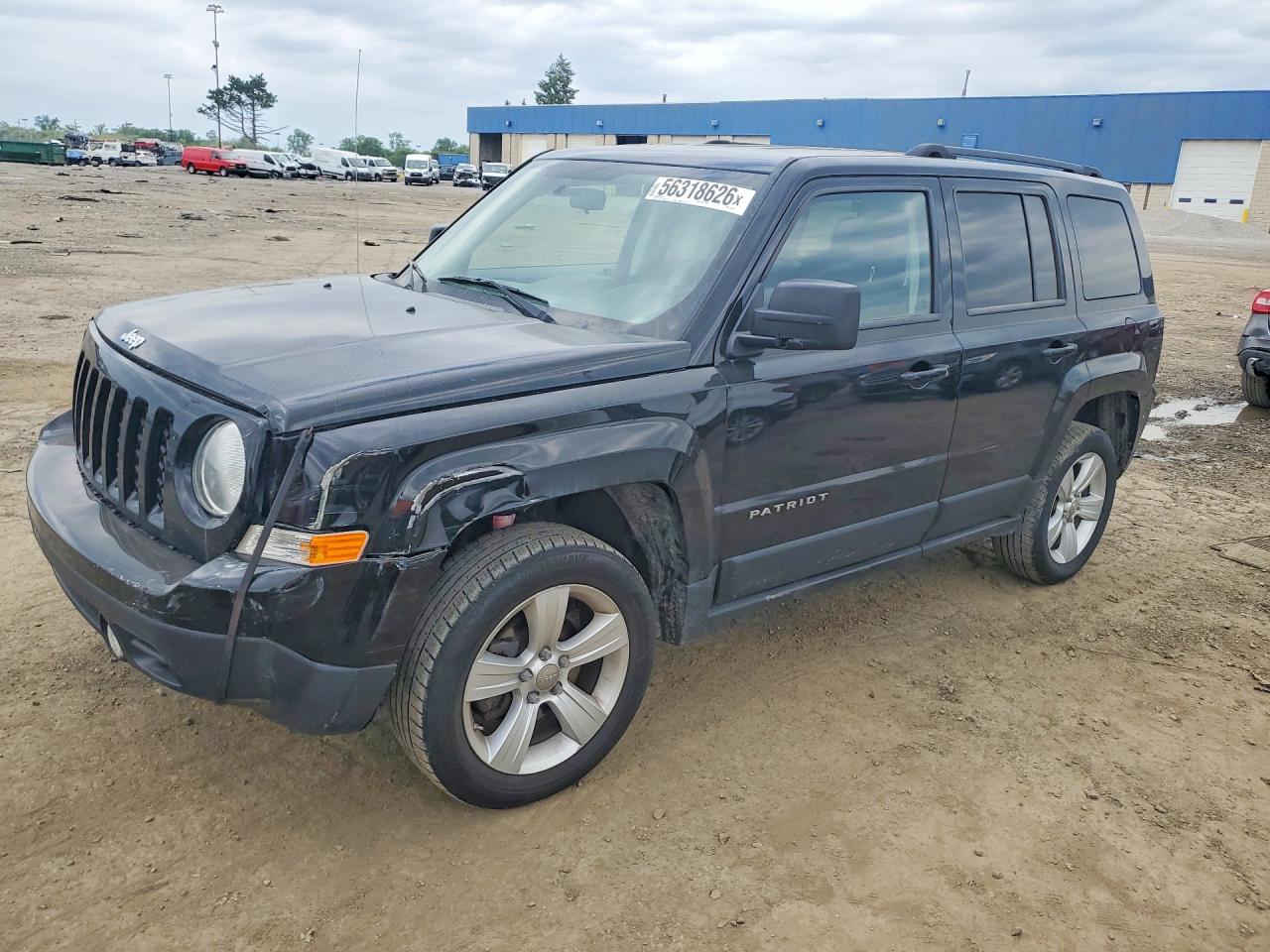 2012 Jeep Patriot Sport, VIN 1C4NJPBB0CD511618 — Side