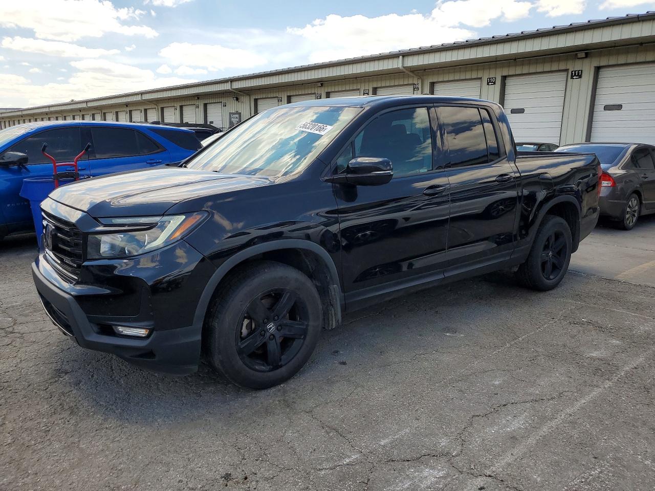 2021 Honda Ridgeline Black Edition, VIN 5FPYK3F83MB012458 — Minor dents and scratches