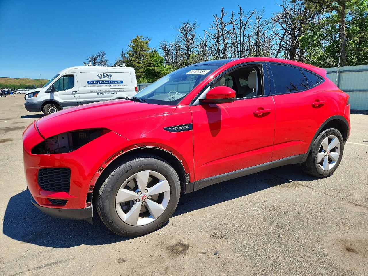 2020 Jaguar E-Pace, VIN SADFK2FX5L1011969 — Перед