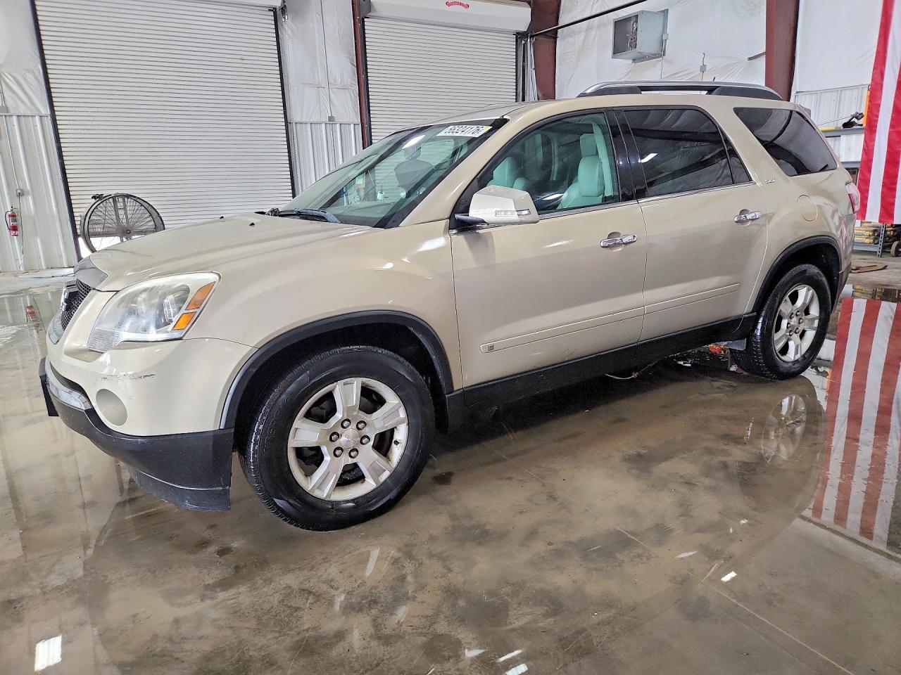 2009 GMC Acadia SLT1, VIN 1GKER23D09J162387 — Перед