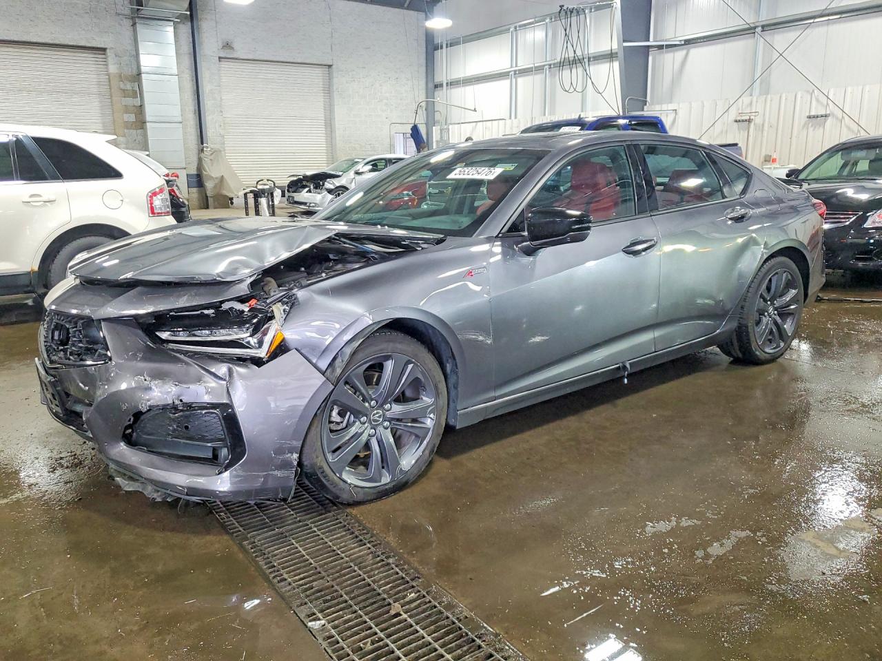 2023 Acura TLX w/A-Spec Package, VIN 19UUB6F55PA001703 — Front end