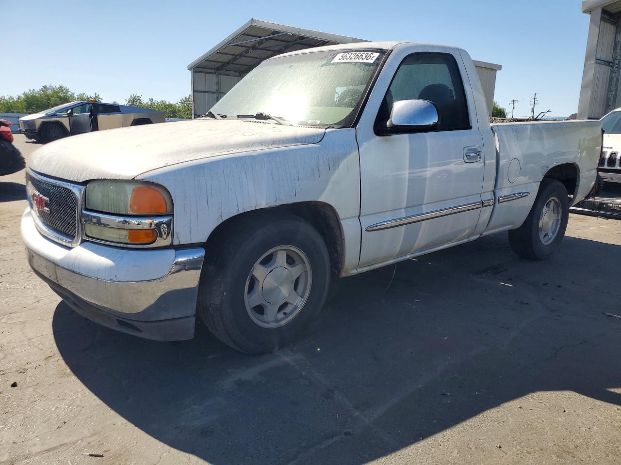 2001 GMC Sierra 1500 SLE, VIN 1GTEC14T41Z219161 — Interior fire