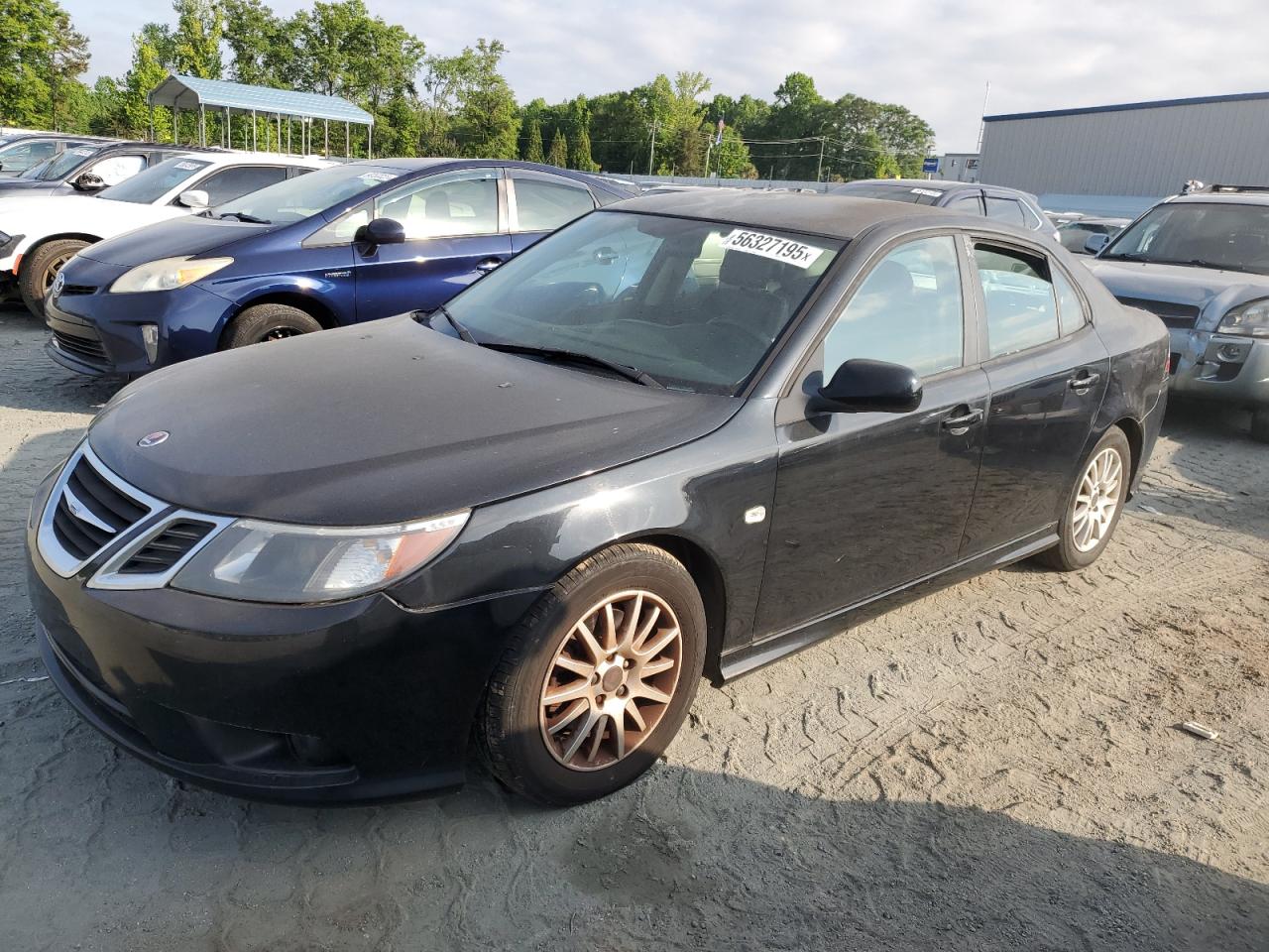 2010 Saab 9-3, VIN YS3FA4CY9A1617465 — Front end