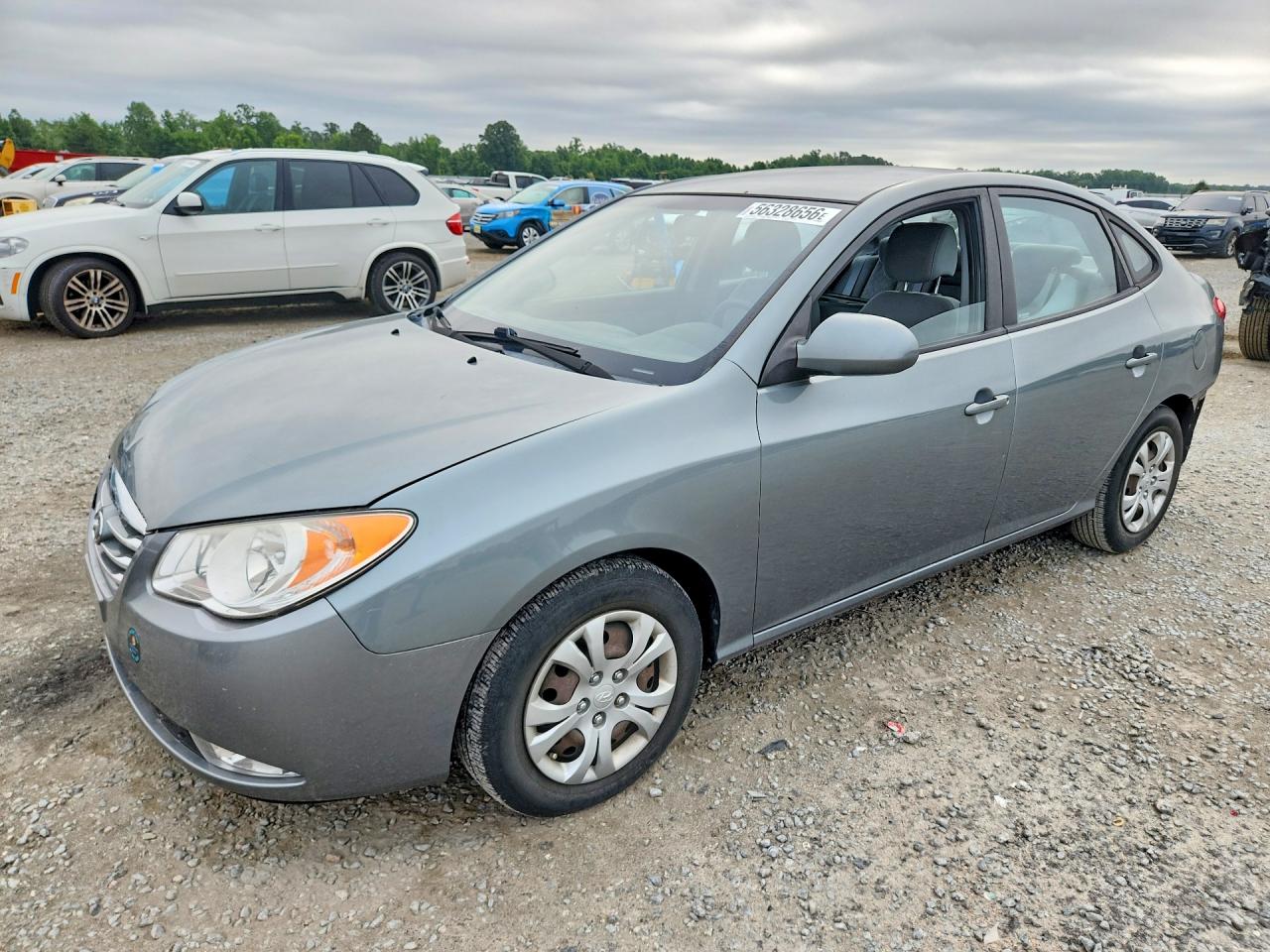 2010 Hyundai Elantra GLS, VIN KMHDU4AD3AU860995 — Rear end