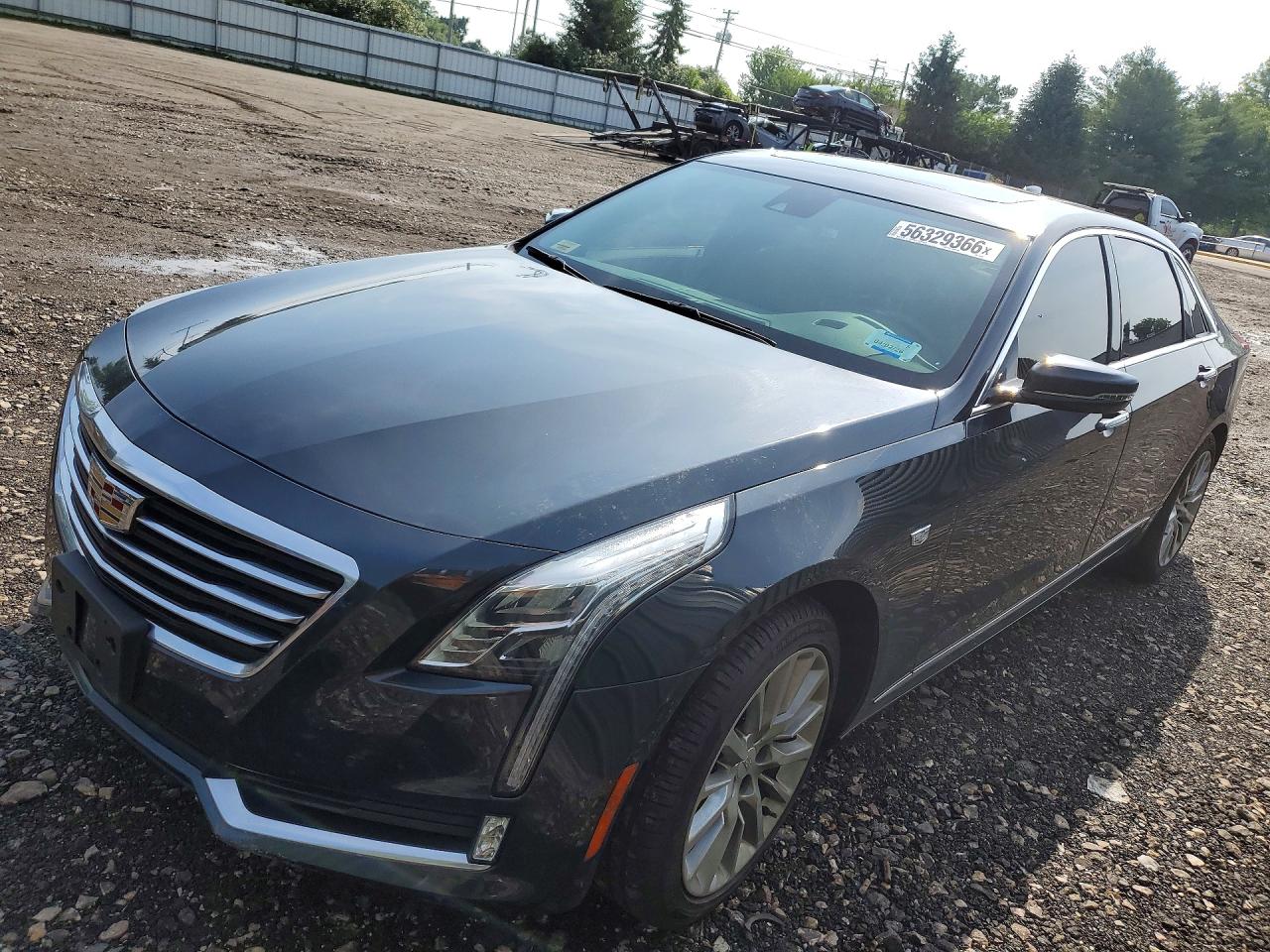 2018 Cadillac CT6 Luxury AWD, VIN 1G6KD5RS6JU122163 — Rear end