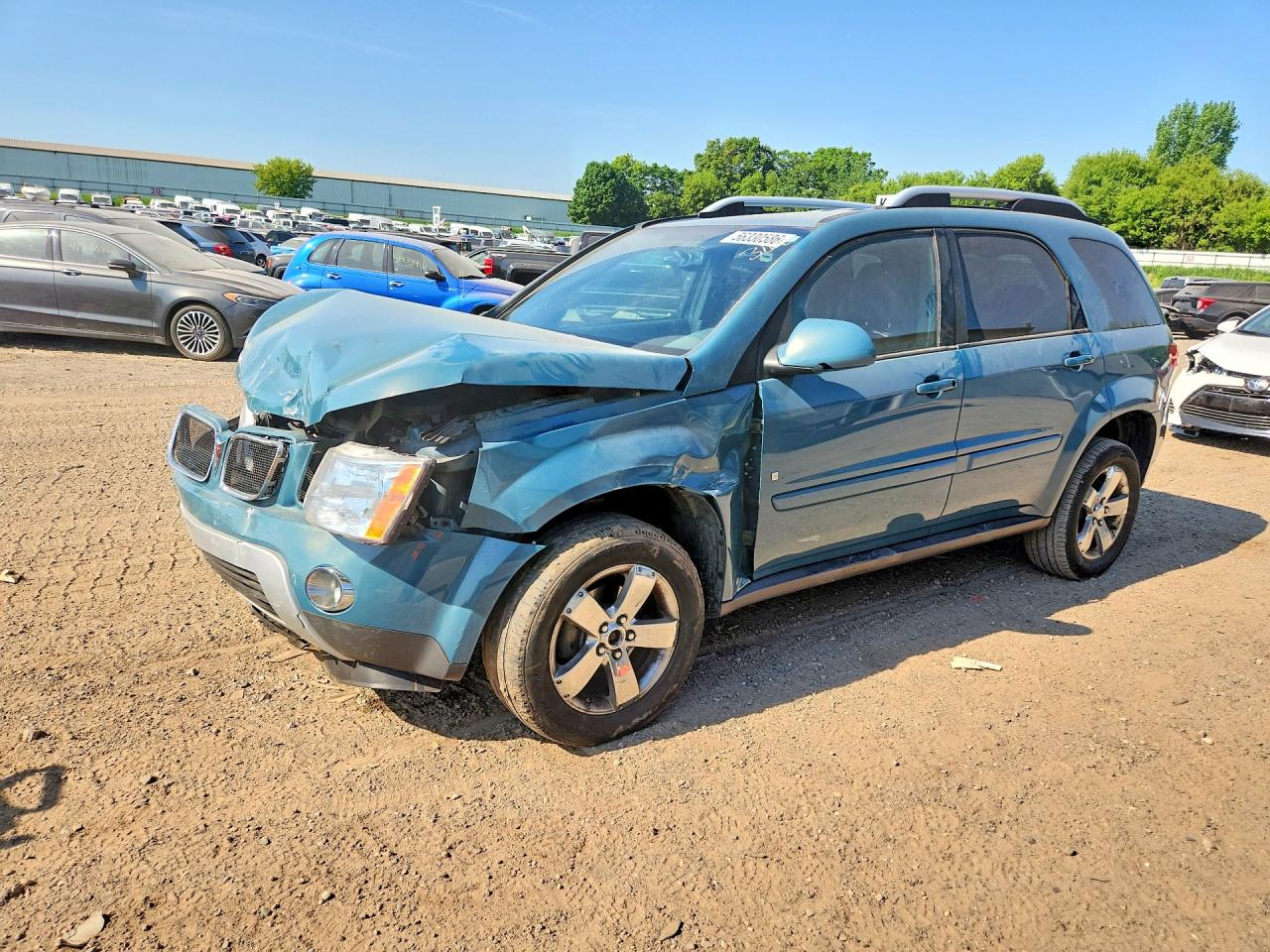 2008 Pontiac Torrent, VIN 2CKDL33FX86041726 — Front end