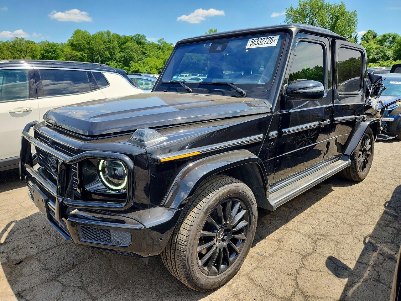 2021 Mercedes-Benz G 550, VIN W1NYC6BJ9MX382845 — Roof