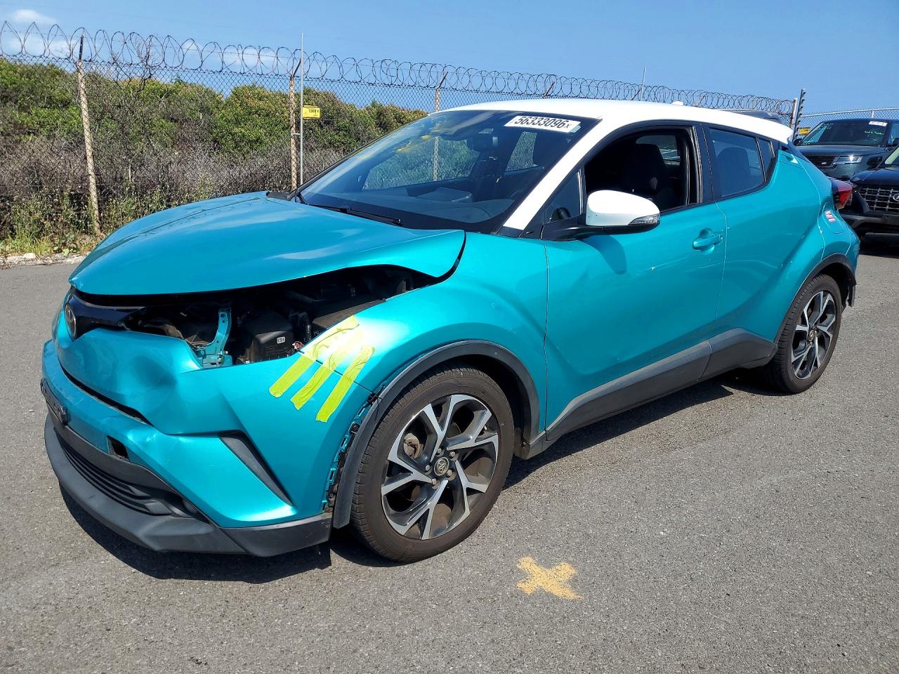 2018 Toyota C-HR XLE, VIN NMTKHMBXXJR061758 — Rear end