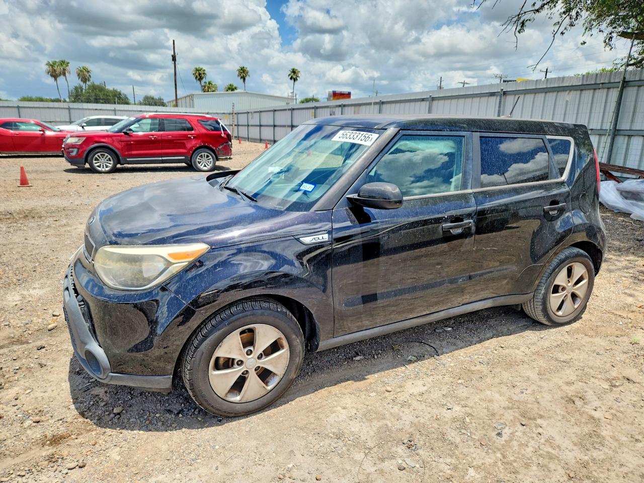 2016 Kia Soul, VIN KNDJN2A21G7275539 — Front end
