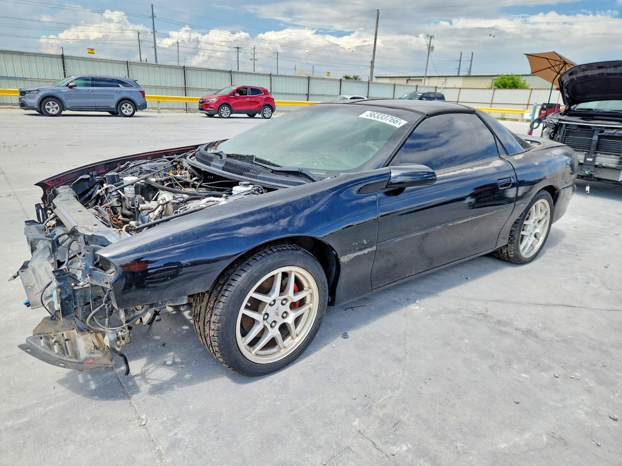 2001 Chevrolet Camaro Z28, VIN 2G1FP22G112101049 — Vandalism