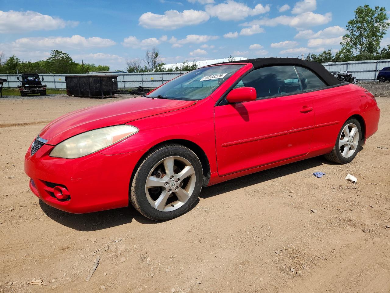 2008 Toyota Solara SLE, VIN 4T1FA38P78U138130 — Rear end
