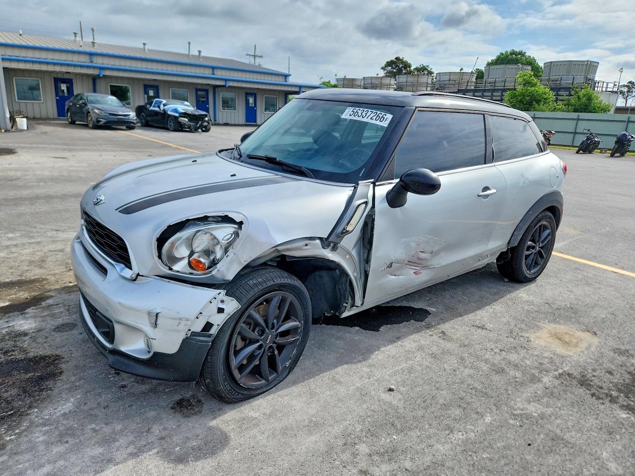 2014 MINI Paceman S, VIN WMWSS7C54EWN52315 — Front end
