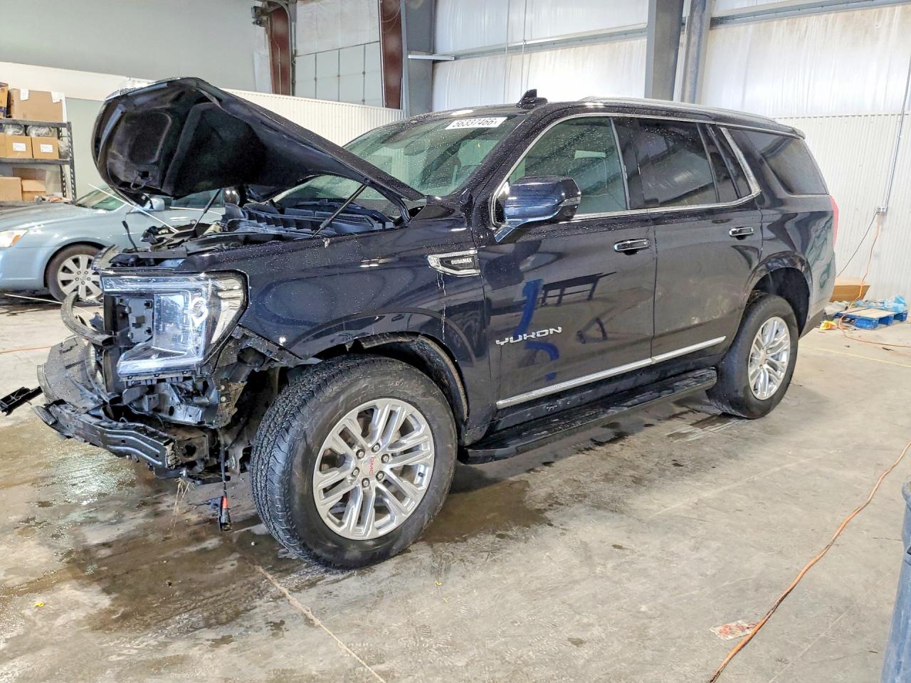 2023 GMC Yukon SLT, VIN 1GKS2BKT4PR497196 — Front end