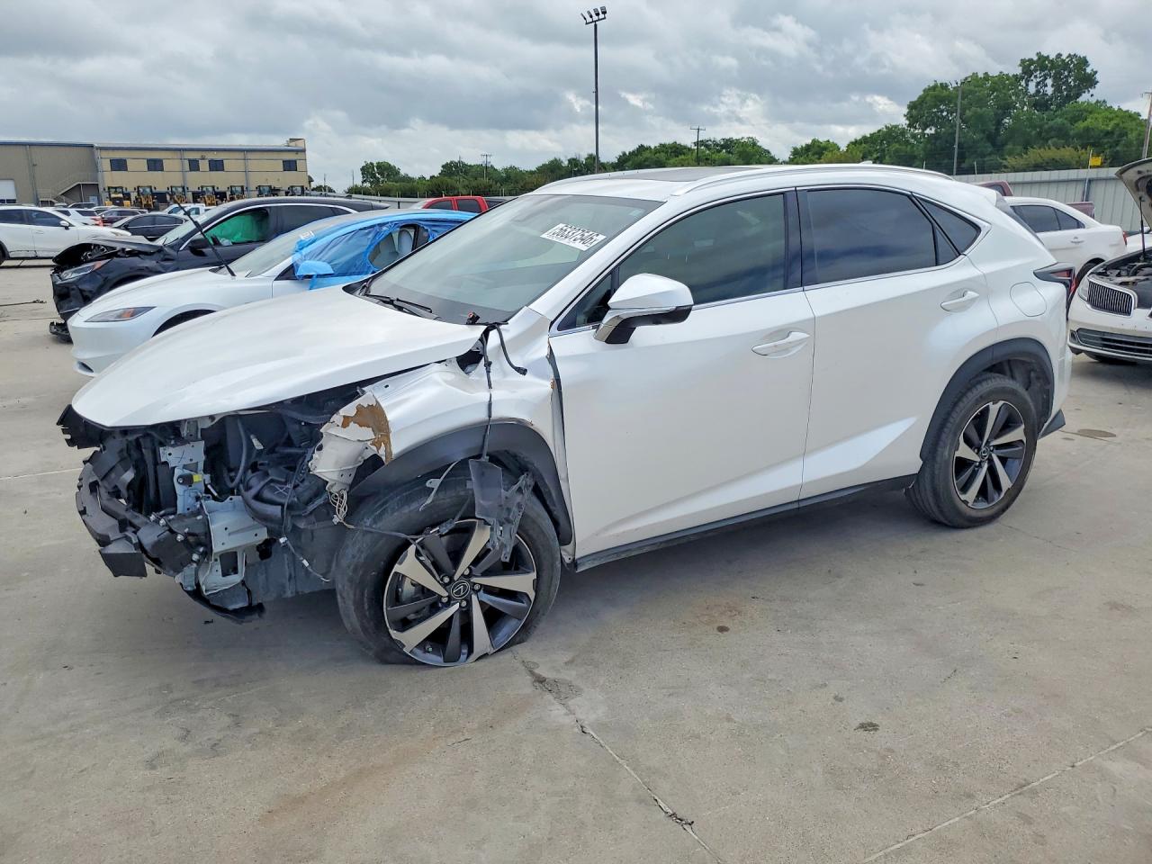 2020 Lexus NX 300, VIN JTJGARBZ9L5016987 — Перед