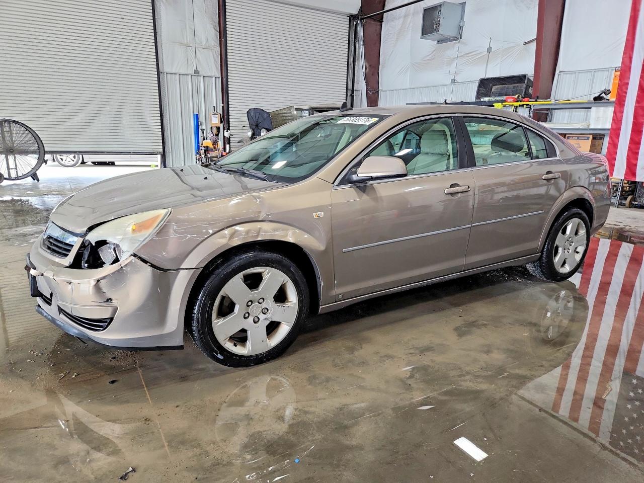 2008 Saturn Aura XE, VIN 1G8ZS57BX8F286366 — Front end