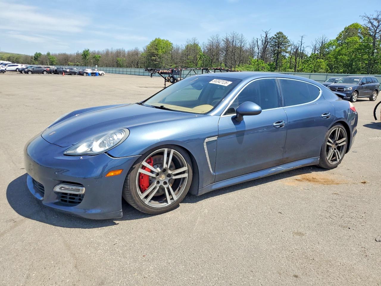 2011 Porsche Panamera Turbo, VIN WP0AC2A73BL090815 — Undercarriage