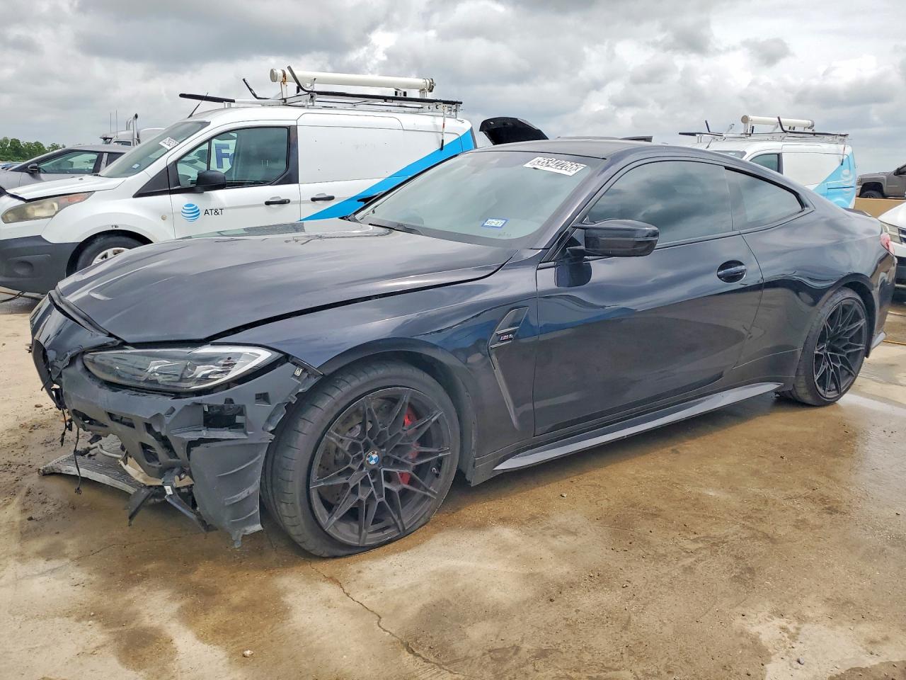 2021 BMW M4, VIN WBS53AZ08MCH00807 — Front end
