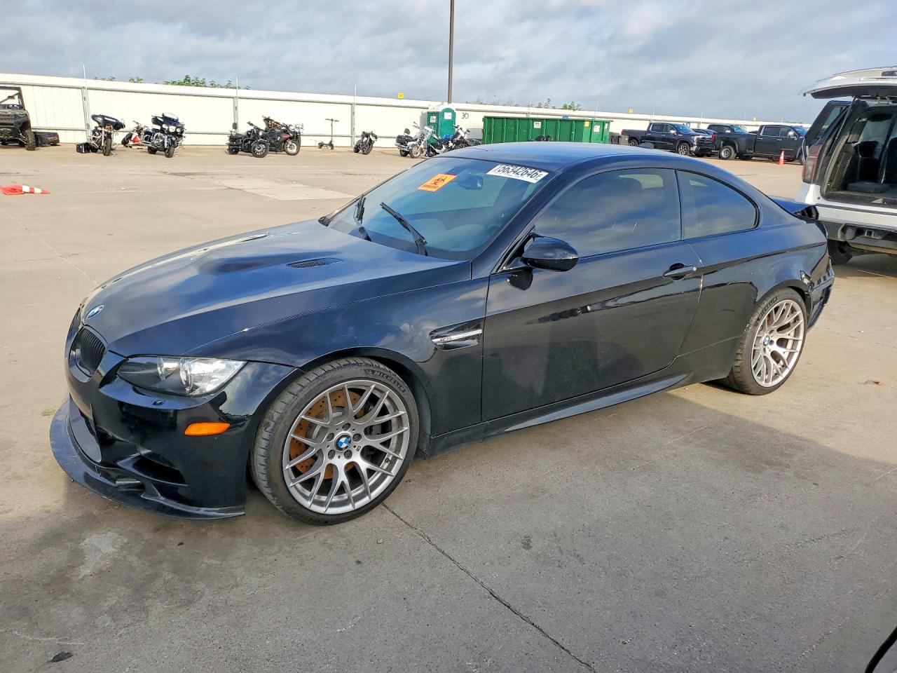 2013 BMW M3, VIN WBSKG9C55DJ594593 — Зад