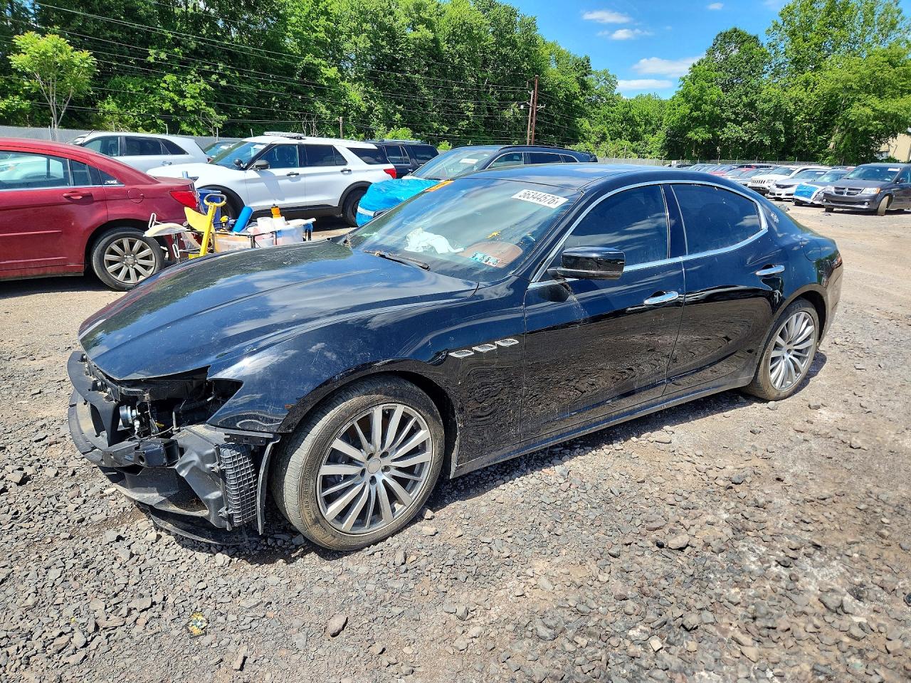 2016 Maserati Ghibli S Q4, VIN ZAM57RTA6G1174987 — Vandalism