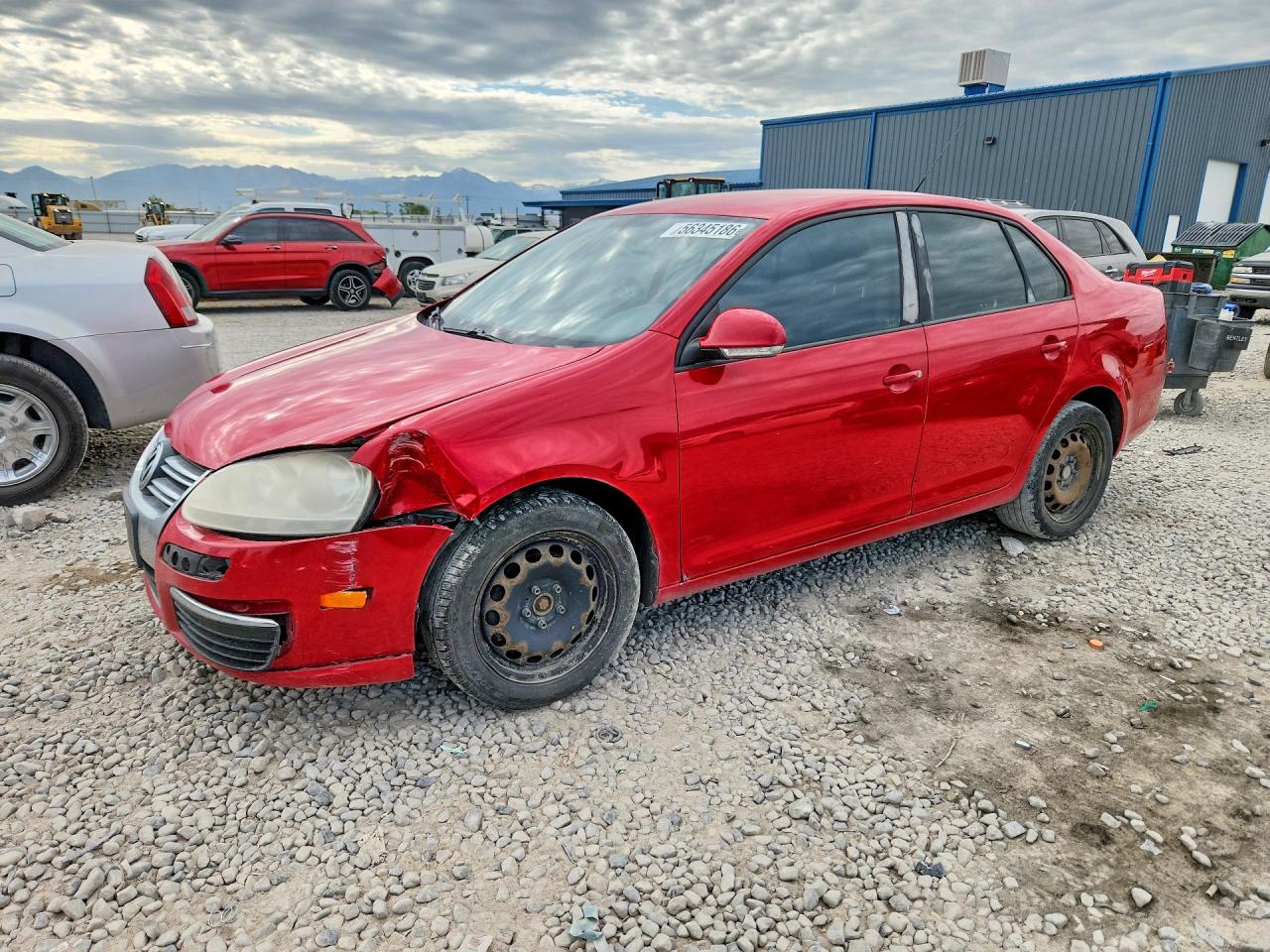 2007 Volkswagen Jetta 2.5, VIN 3VWPF71K87M064555 — Front end