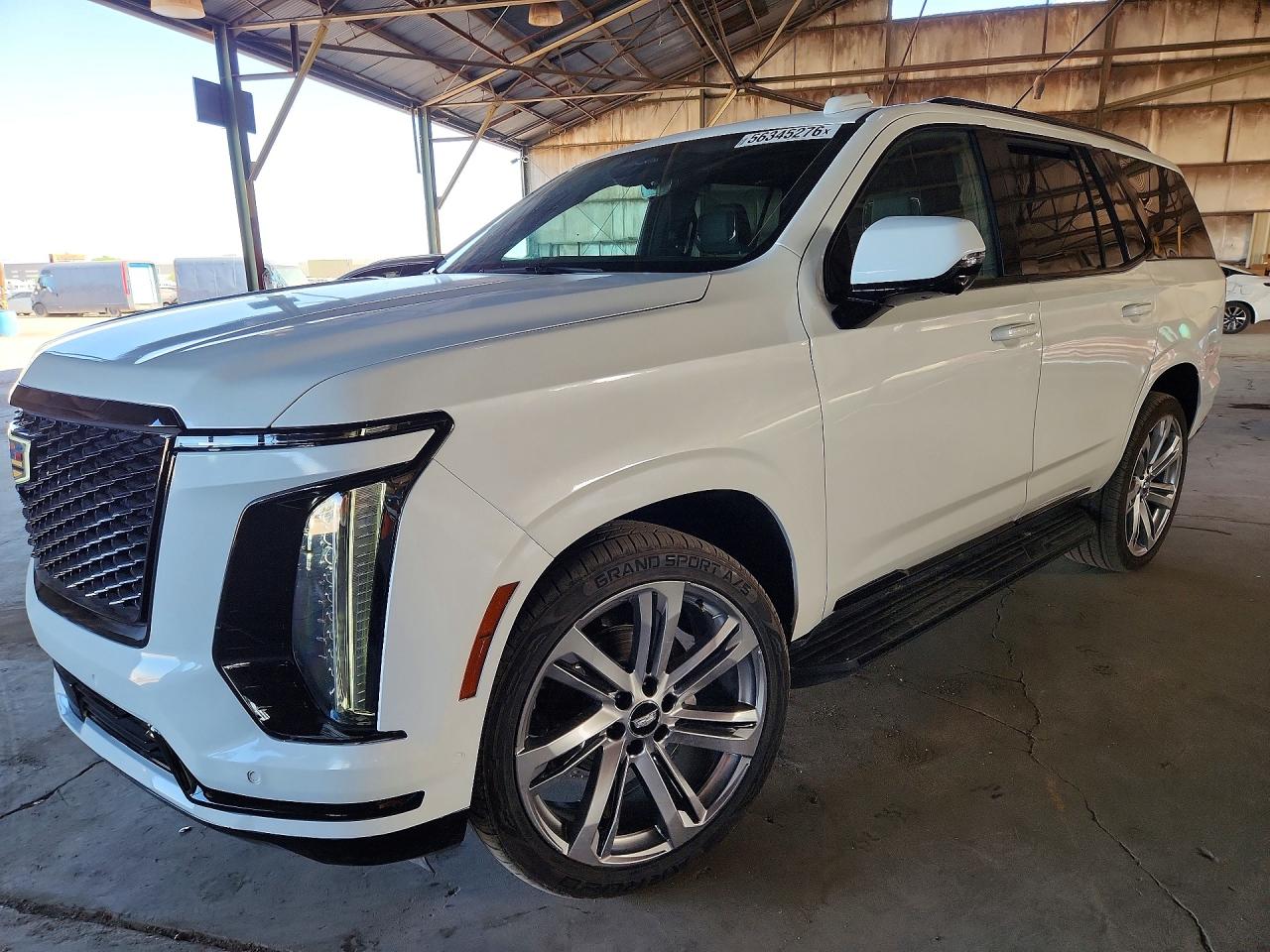 2025 Cadillac Escalade 4WD Sport, VIN 1GYS9FRL5SR331048 — Prior damage history