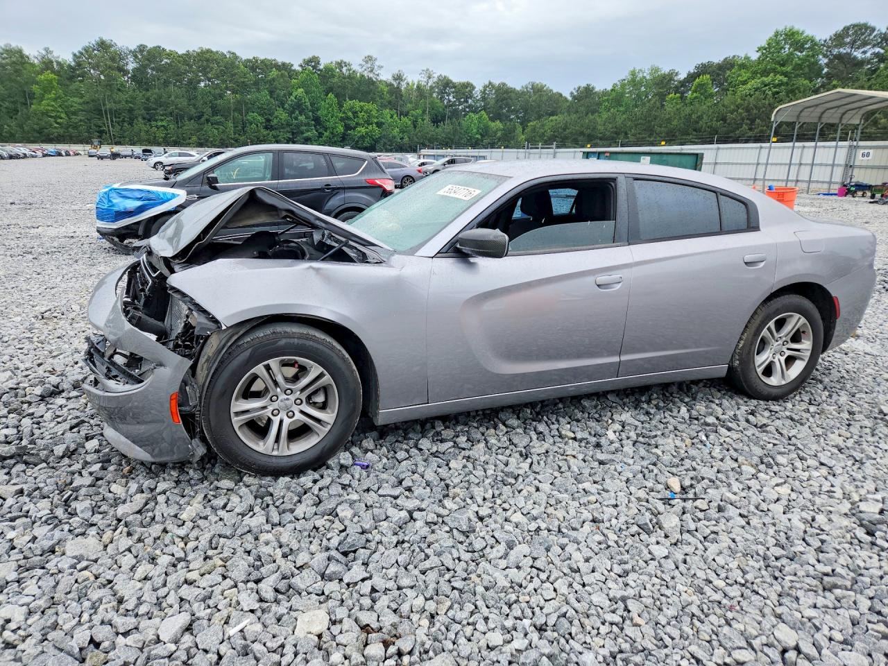 2015 Dodge Charger SE, VIN 2C3CDXBG1FH722249 — Front end