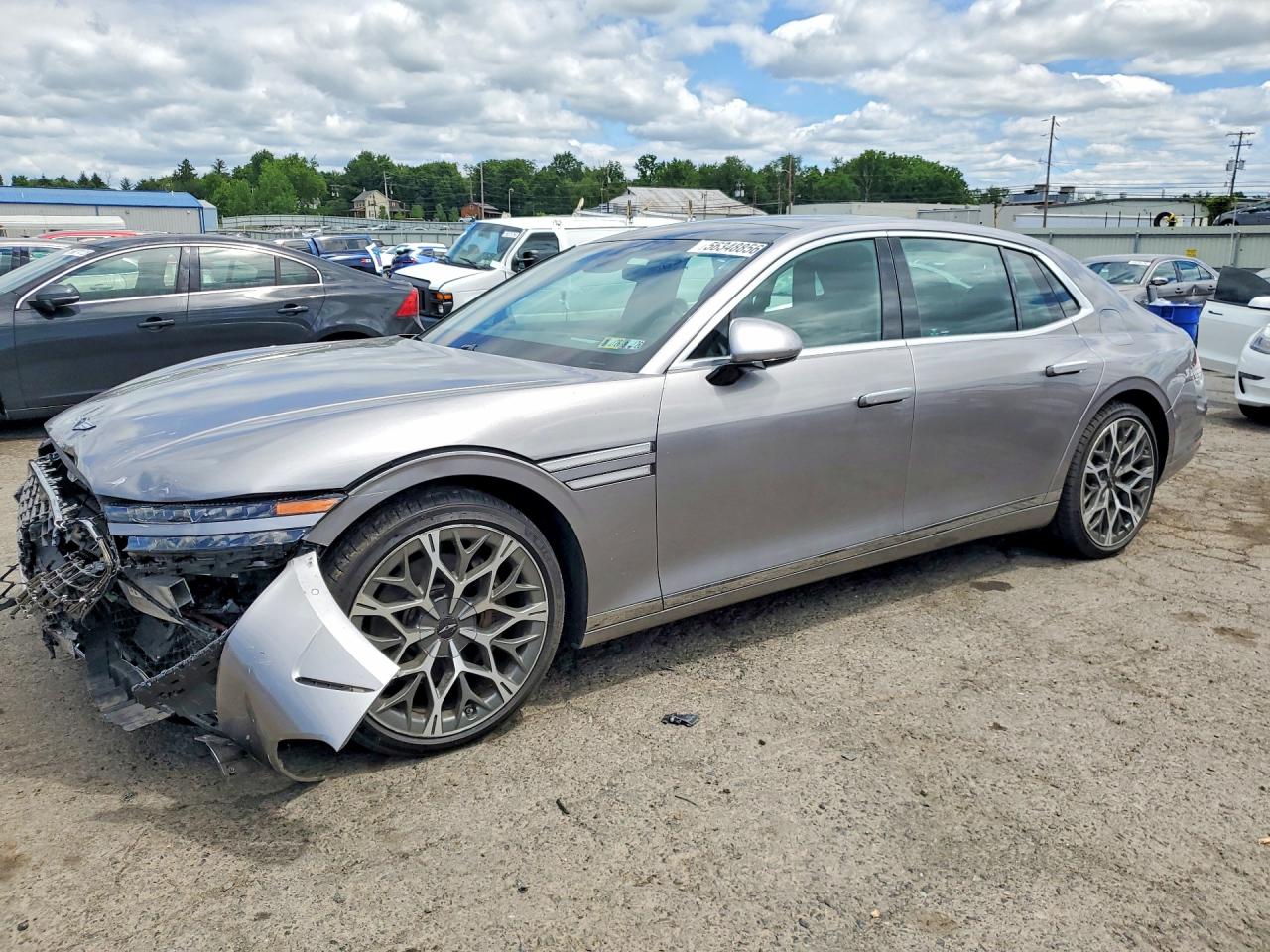 2023 Genesis G90 e-SC, VIN KMTFC4SD9PU031566 — Front end